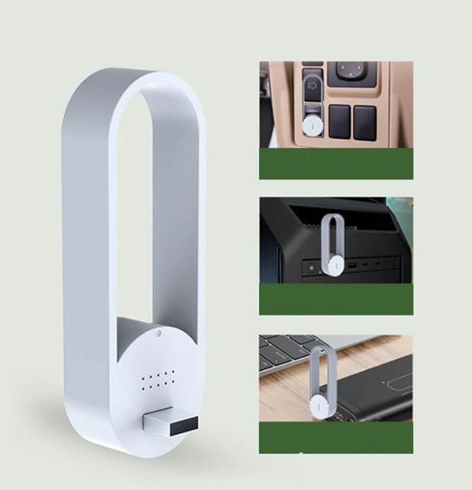 Draagbare luchtreiniger