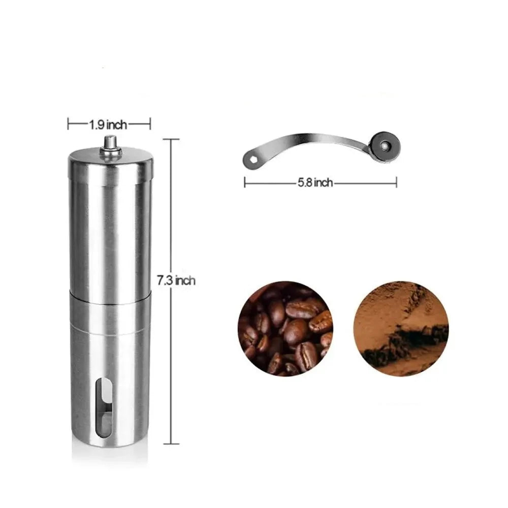 Handmatige roestvrije koffiemolen