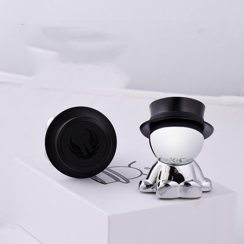 Kleine man magnetische telefoonhouder