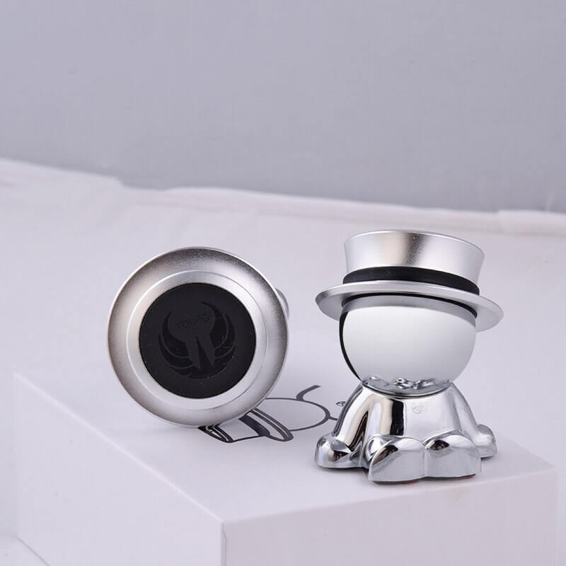 Kleine man magnetische telefoonhouder