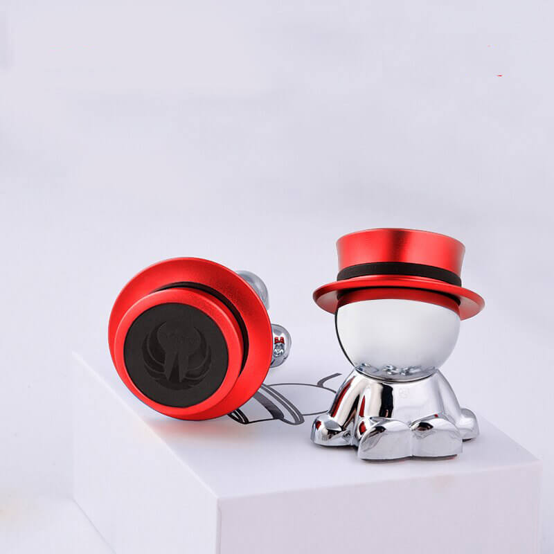 Kleine man magnetische telefoonhouder