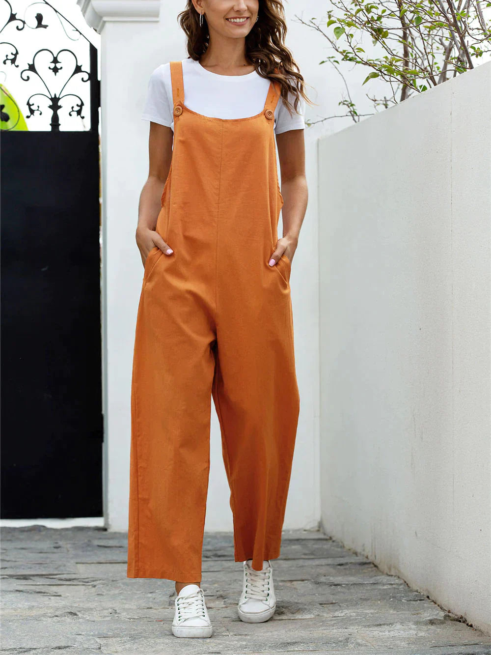 Variant image for Dames Jumpsuit Luchtig Casual Ademend Materiaal-1
