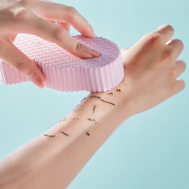 Zachte scrubspons voor het lichaam