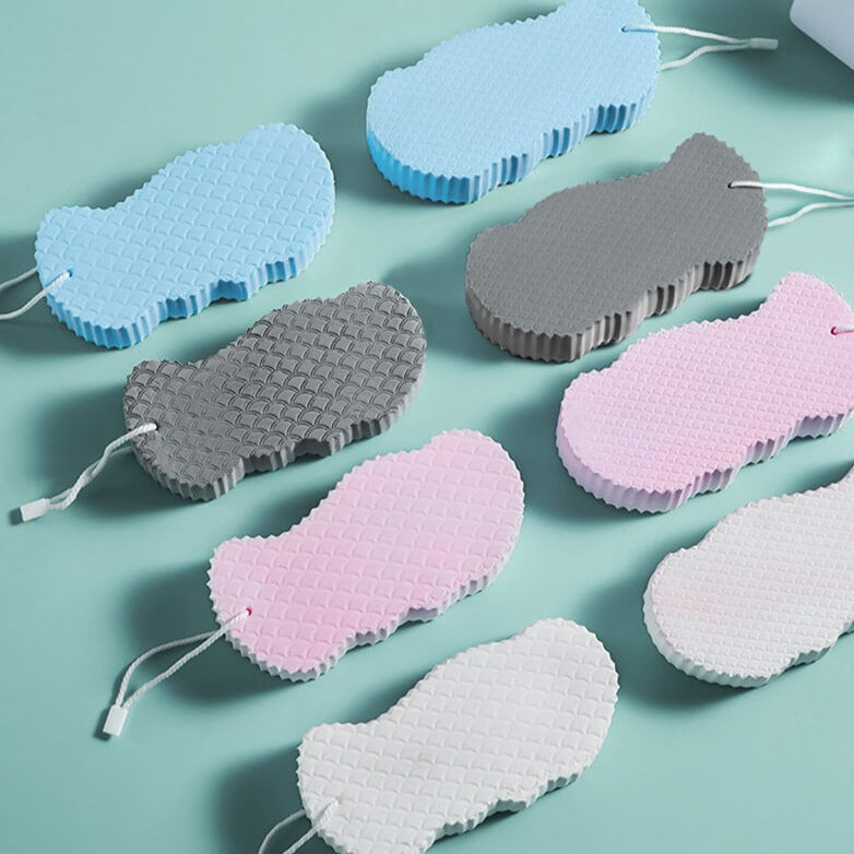 Zachte scrubspons voor het lichaam