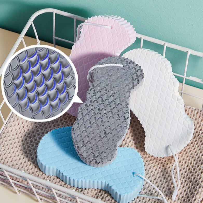 Zachte scrubspons voor het lichaam