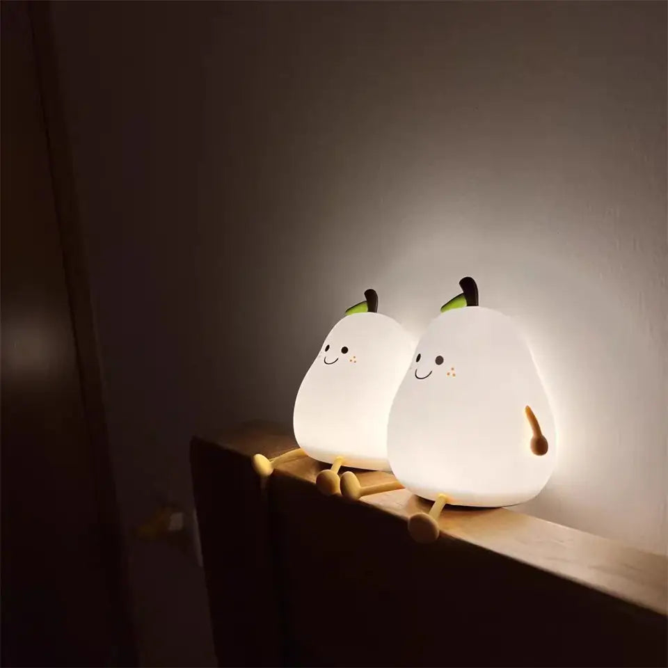 Multikleurige Gespikkelde Peer Nachtlampje