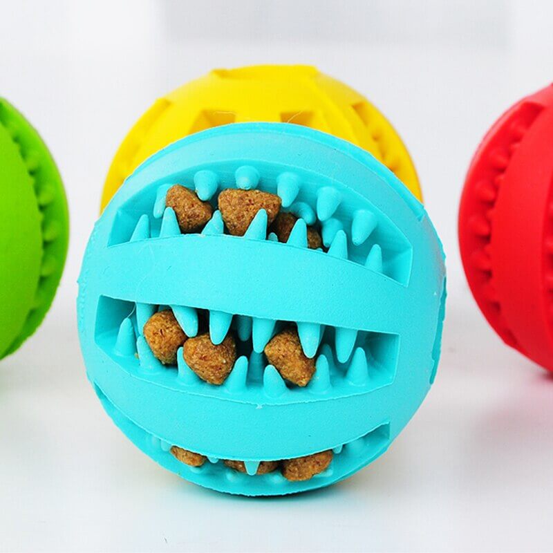 Teeth Cleaning Treat Dispenser Bal