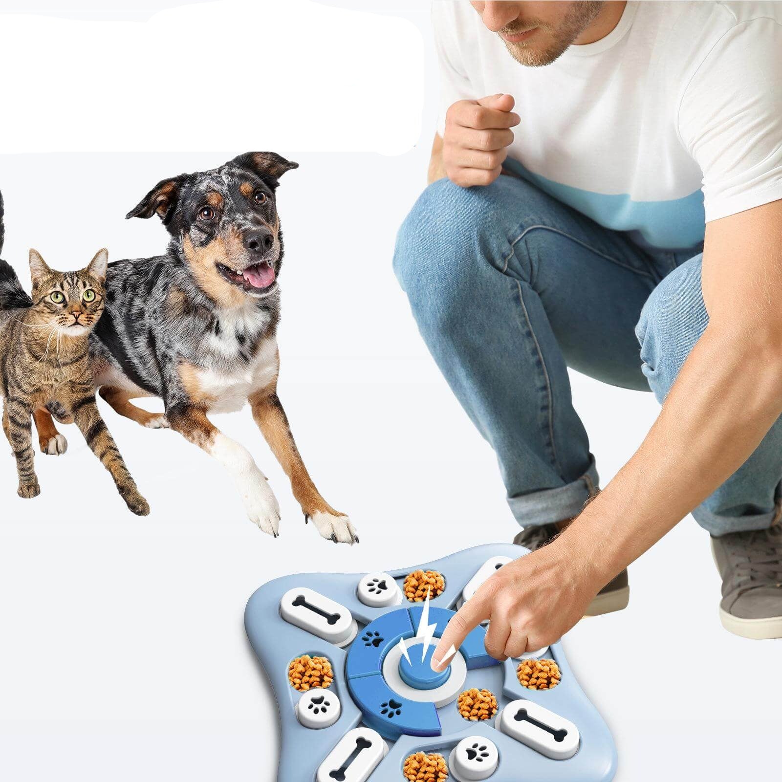 Interactieve Puzzle Feeder