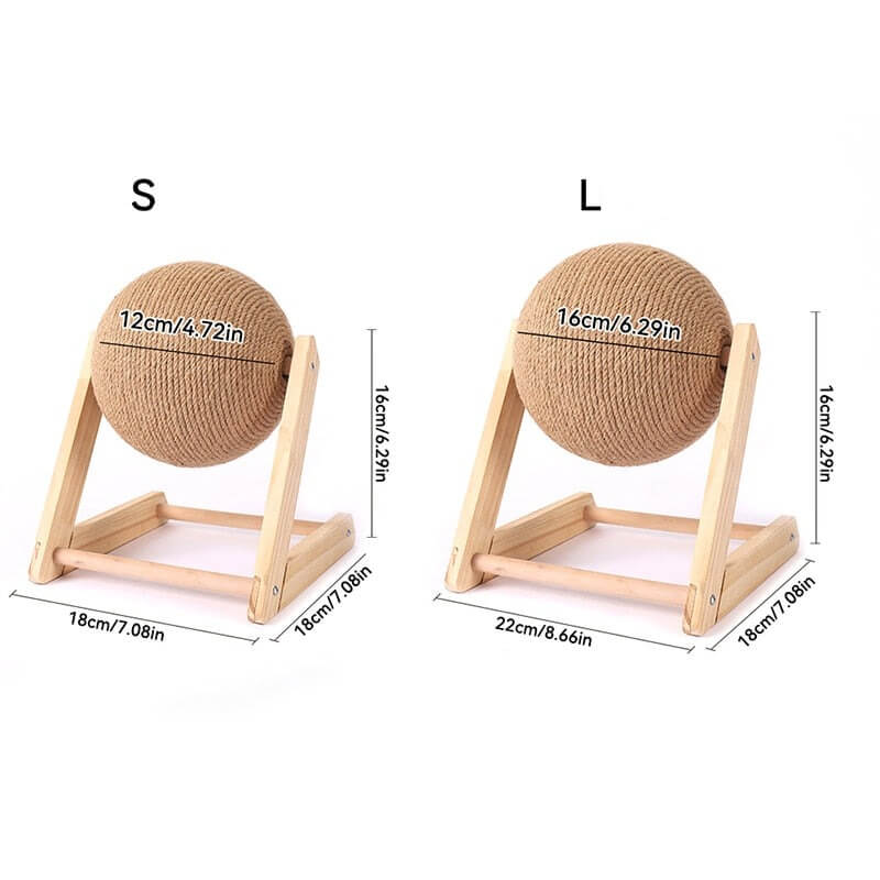Krab & rol bal speelgoed voor katten