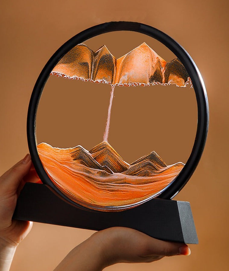 Dynamische Zand Kunst Vertoning