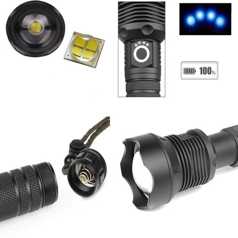 Ultrascherpe Telescopische Zaklamp