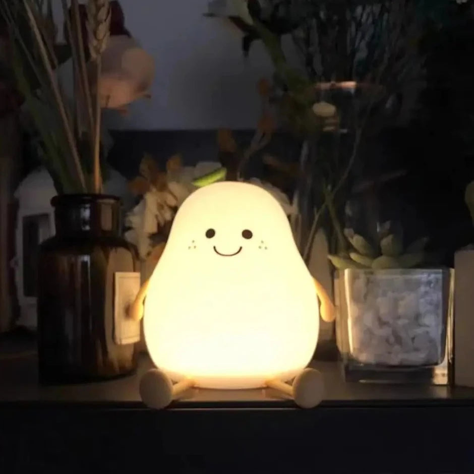 Multikleurige Gespikkelde Peer Nachtlampje