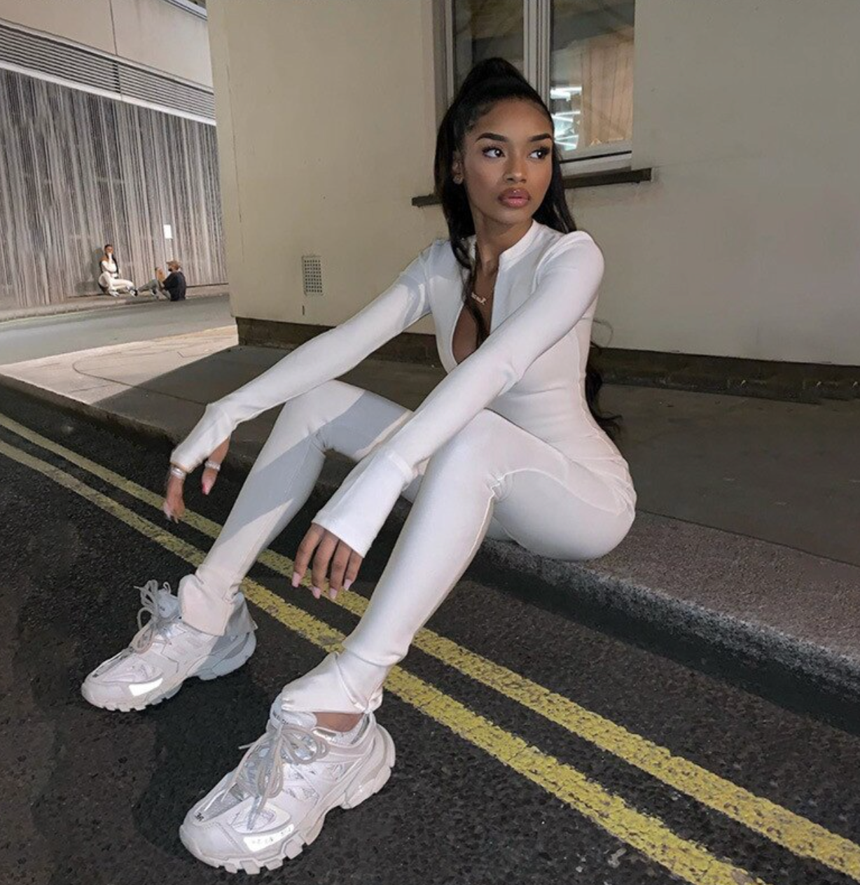 Dames Jumpsuit Bodycon Feestelijk Korte Mouwen Polyester-5