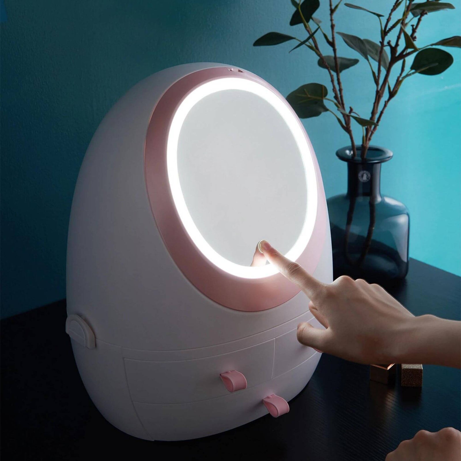 LED Spiegel Cosmetica-organizer