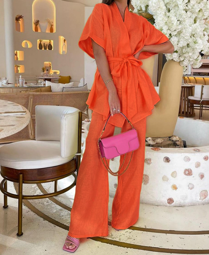 Variant image for Dames Zomerset Casual Linnen-6