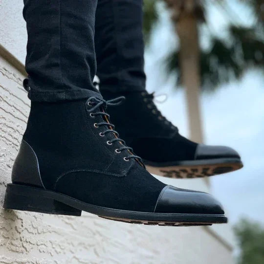 Variant image for Heren Laarzen Elegante Stijl Hoogwaardig Leer-5