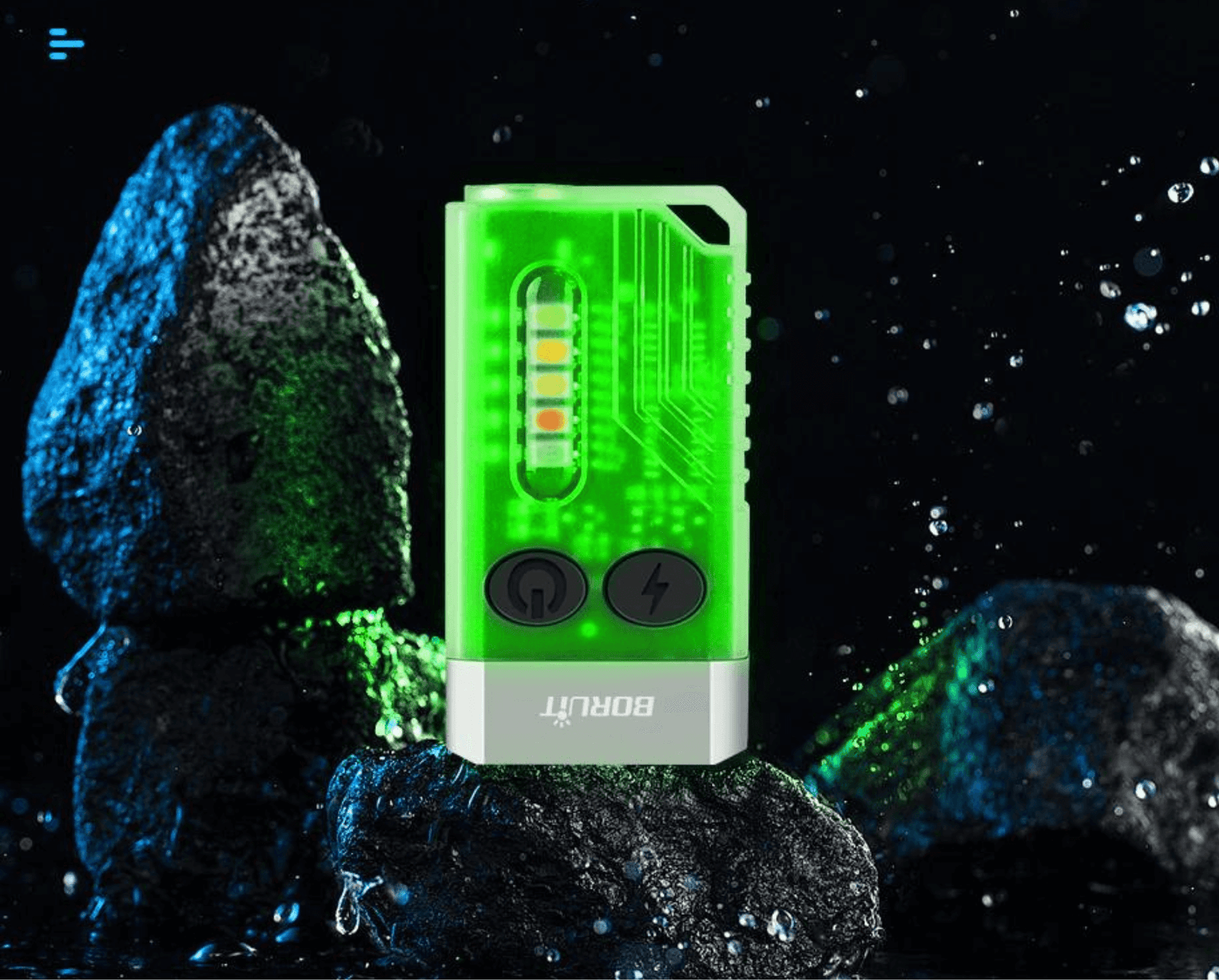 Oplaadbare Sleutelhanger Zaklamp