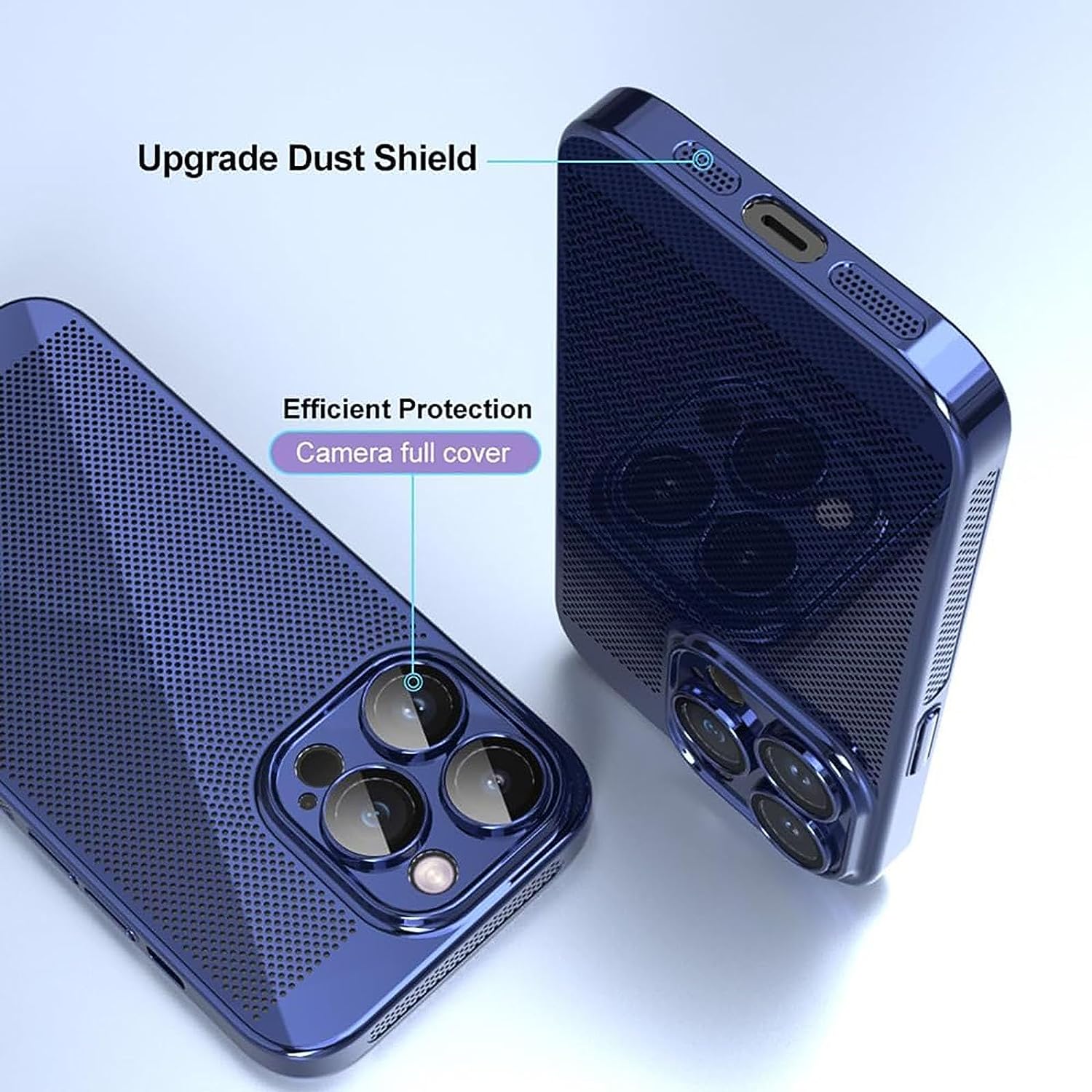 Dames iPhone Hoesje Zwart Elegant Galvaniseerd Warmteafvoer 0,4 mm Ergonomisch-2