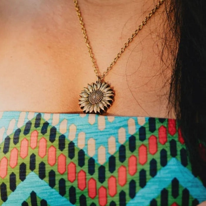 Zonnebloem Ketting