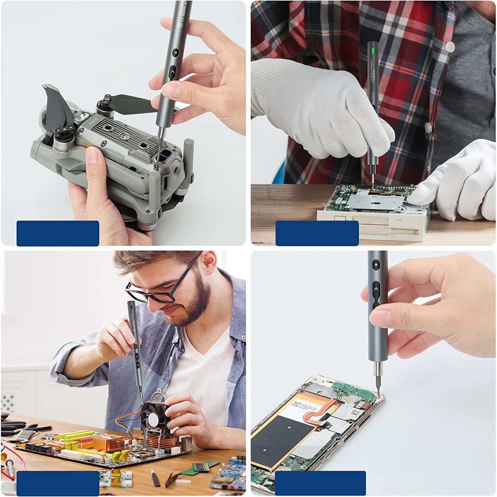 Oplaadbare Mini Elektrische Schroevendraaierset