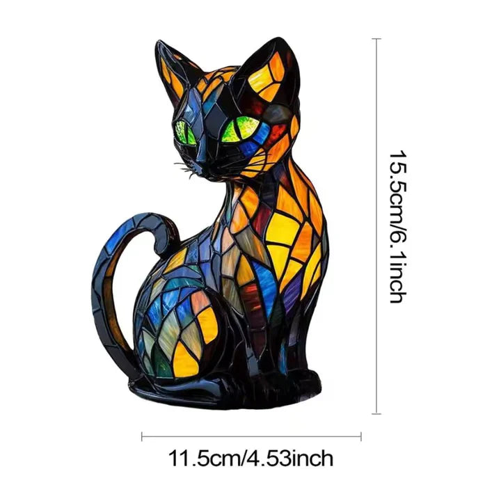 Artistieke Tafellamp Katten Design voor Sfeervolle Verlichting 6
