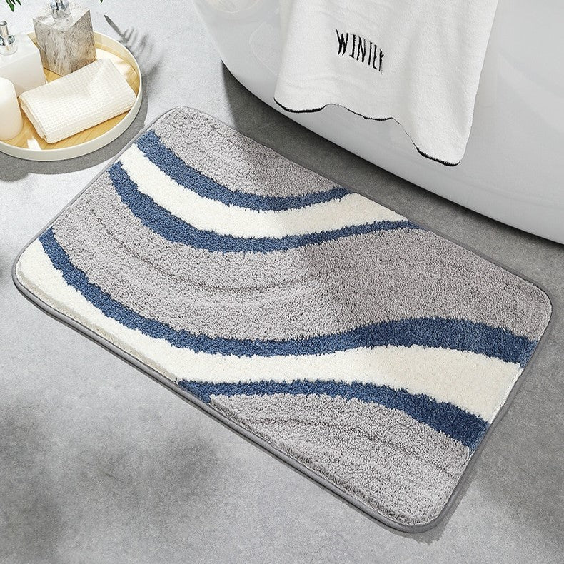 Badmat Golfpatroon Antislip voor Badkamer 5