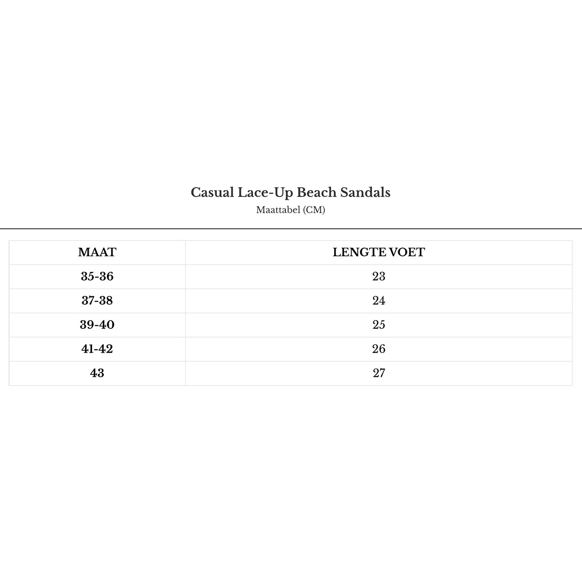 Casual Lace-Up Beach Sandals