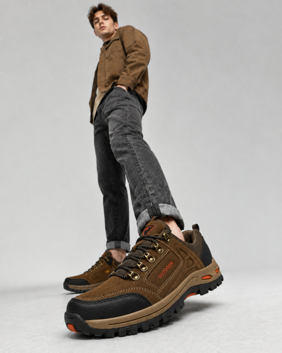 Heren Wandelschoenen Comfortabel en Ondersteunend