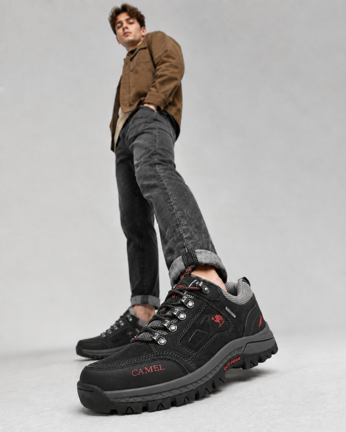 Heren Wandelschoenen Comfortabel en Ondersteunend