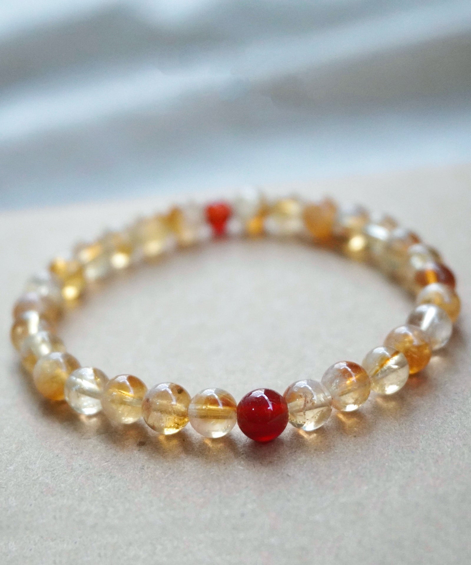 Dames Armband Chinese Stijl Gele Kristal 2