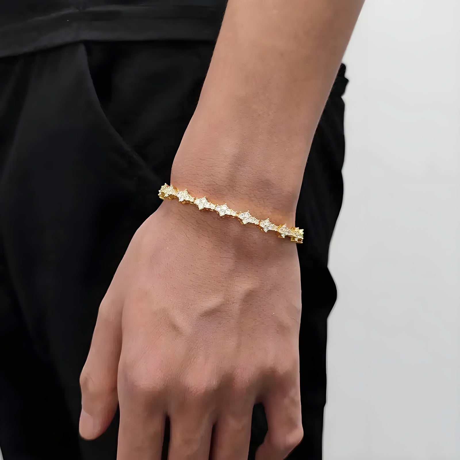 Dames Armband Geometrisch Bloemblaadje Stijlvol Accessoire 1