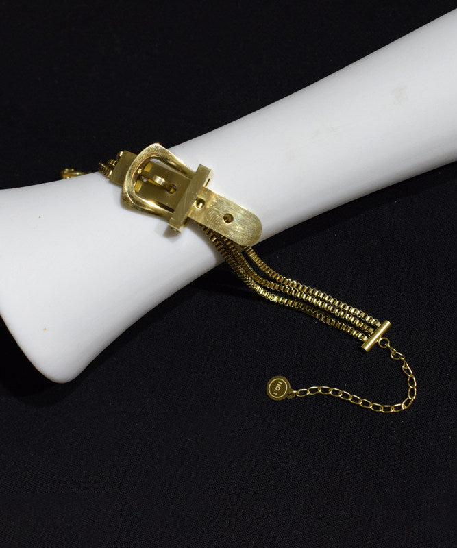 Dames Armband Goudkleurig Modern Design 2
