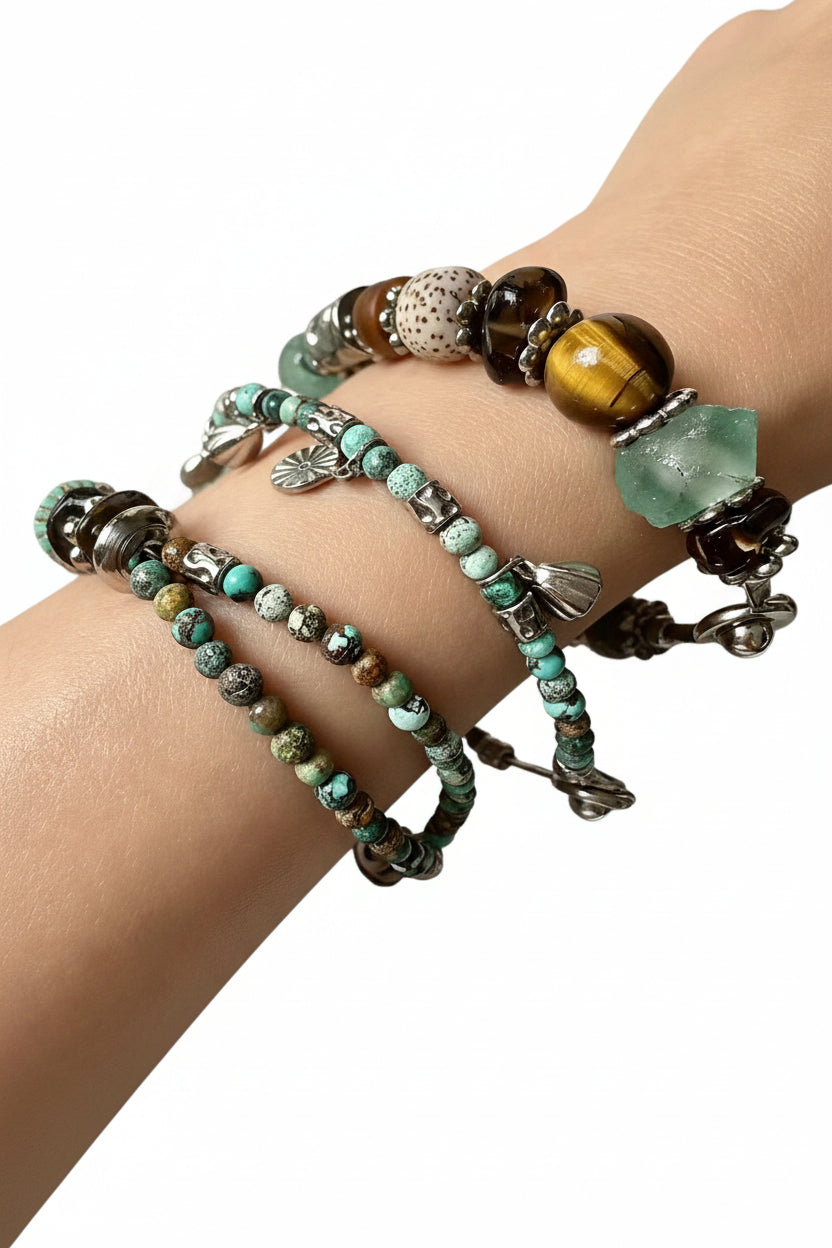 Dames Armband Set Kleurige Multilayer Stijlvol voor Dagelijks Gebruik 0