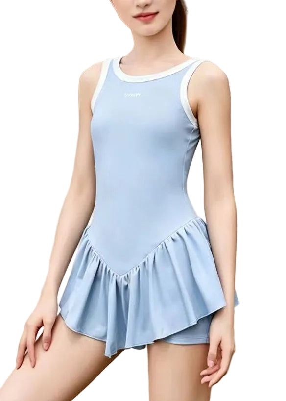 Dames Badmode Bodysuit Met Patchwork 1