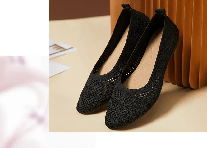 Dames Ballerina's Grijs Stijlvol 4
