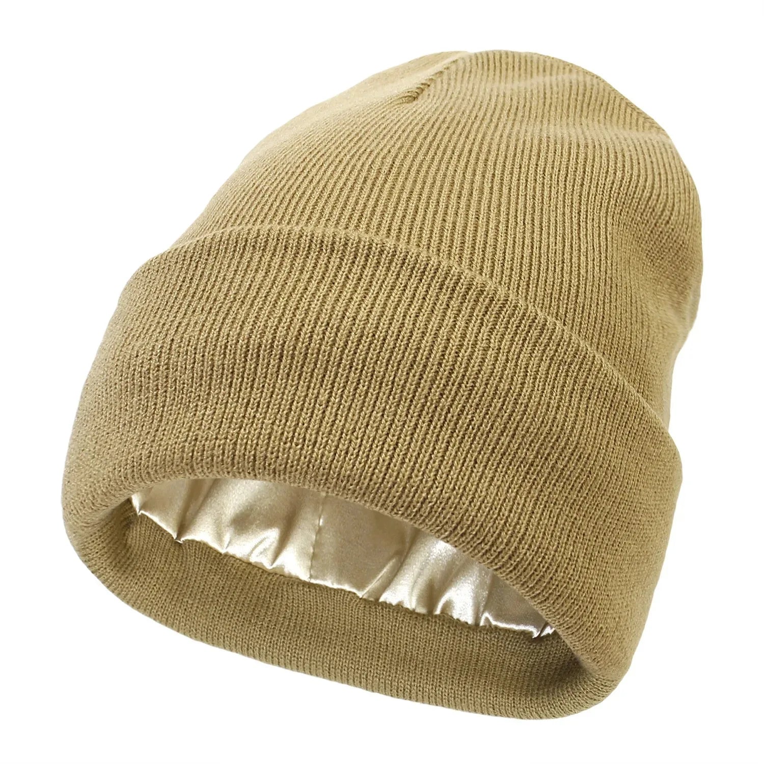 Dames Beanie Met Geribbelde Textuur 4