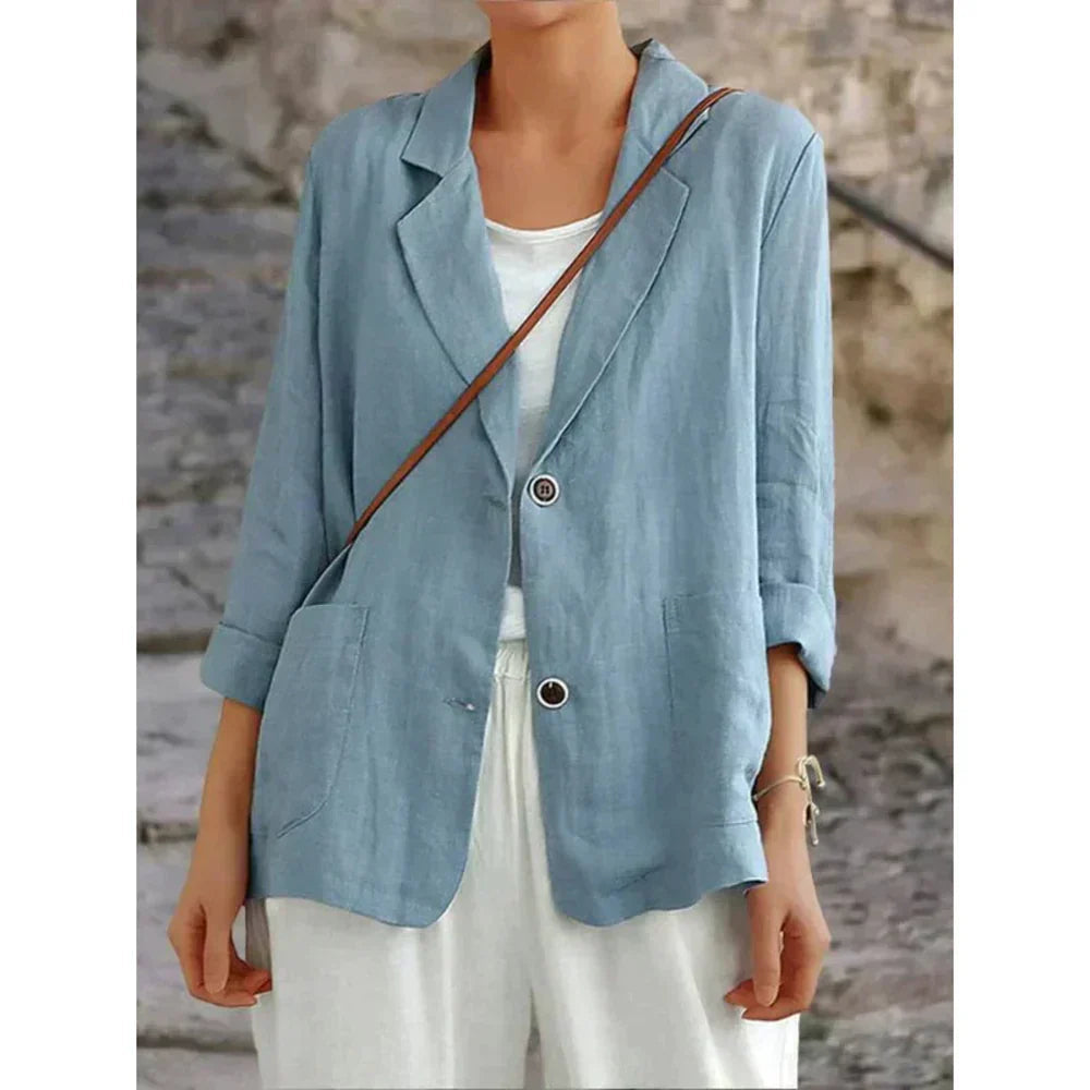 Dames Blazer Casual Stijl 1