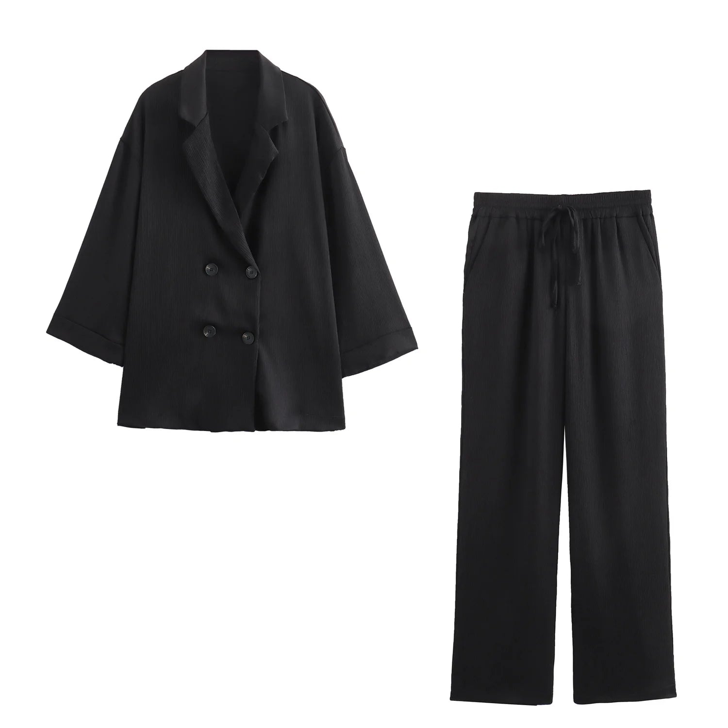 Dames Blazer en Broek Set Casual 6