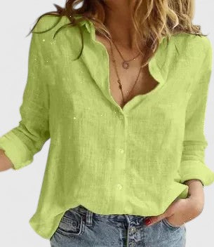 Dames Blouse Button-Down Stijl 4