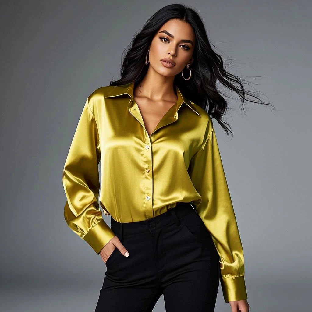 Dames Blouse Casual Stijl Strak Ontwerp 12