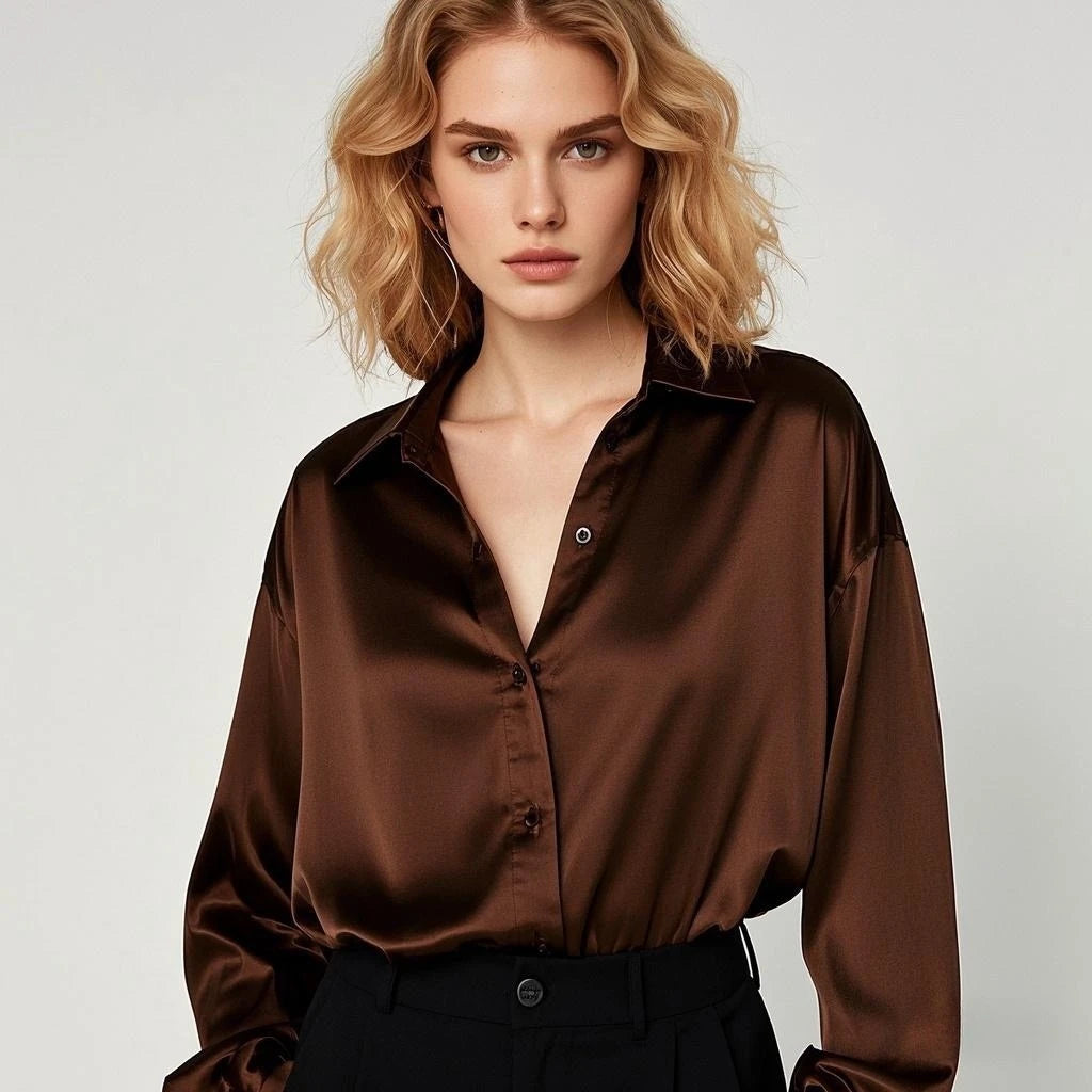 Dames Blouse Casual Stijl Strak Ontwerp 9