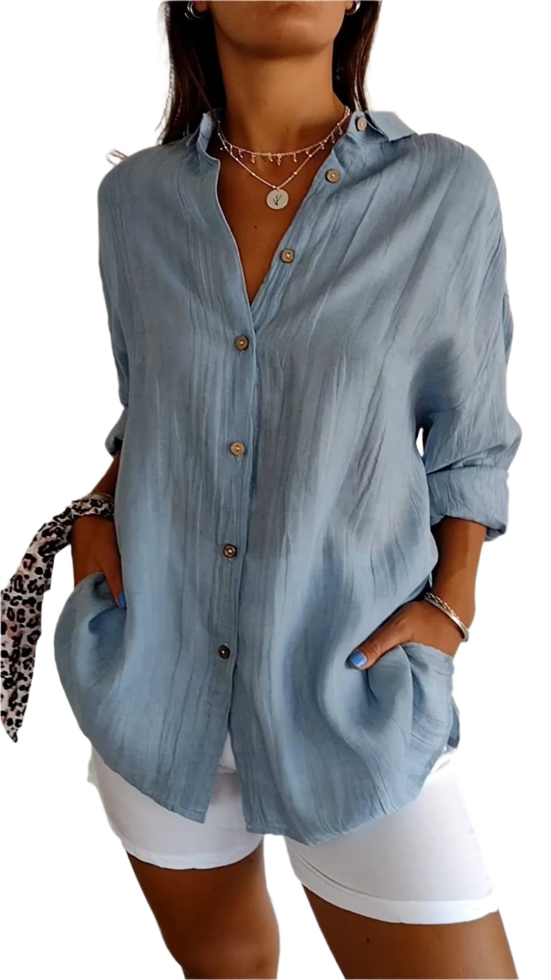 Dames Blouse Elegante Stijl Zacht Polyester 0