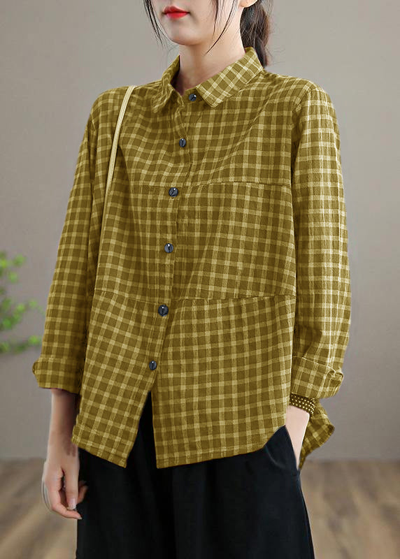 Dames Blouse Patchwork Stijl Losse Pasvorm 7