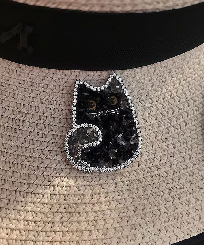 Dames Broche Kat Kristal Design 0