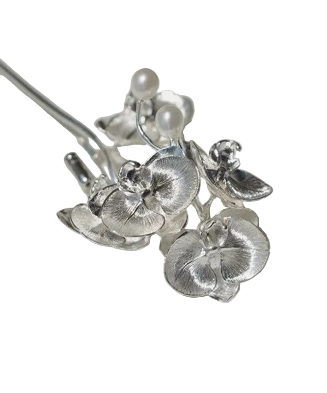 Dames Broche Phalaenopsis Parel Retro Stijl 4