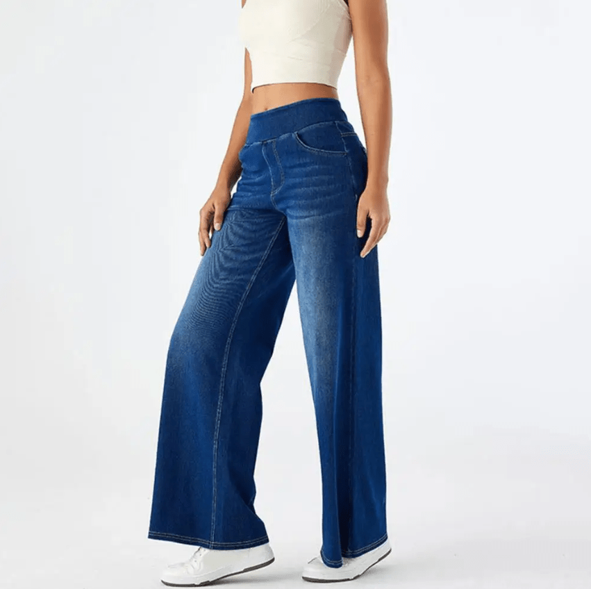Dames Broek Met Elastische Band Voor Comfortabele Pasvorm 6