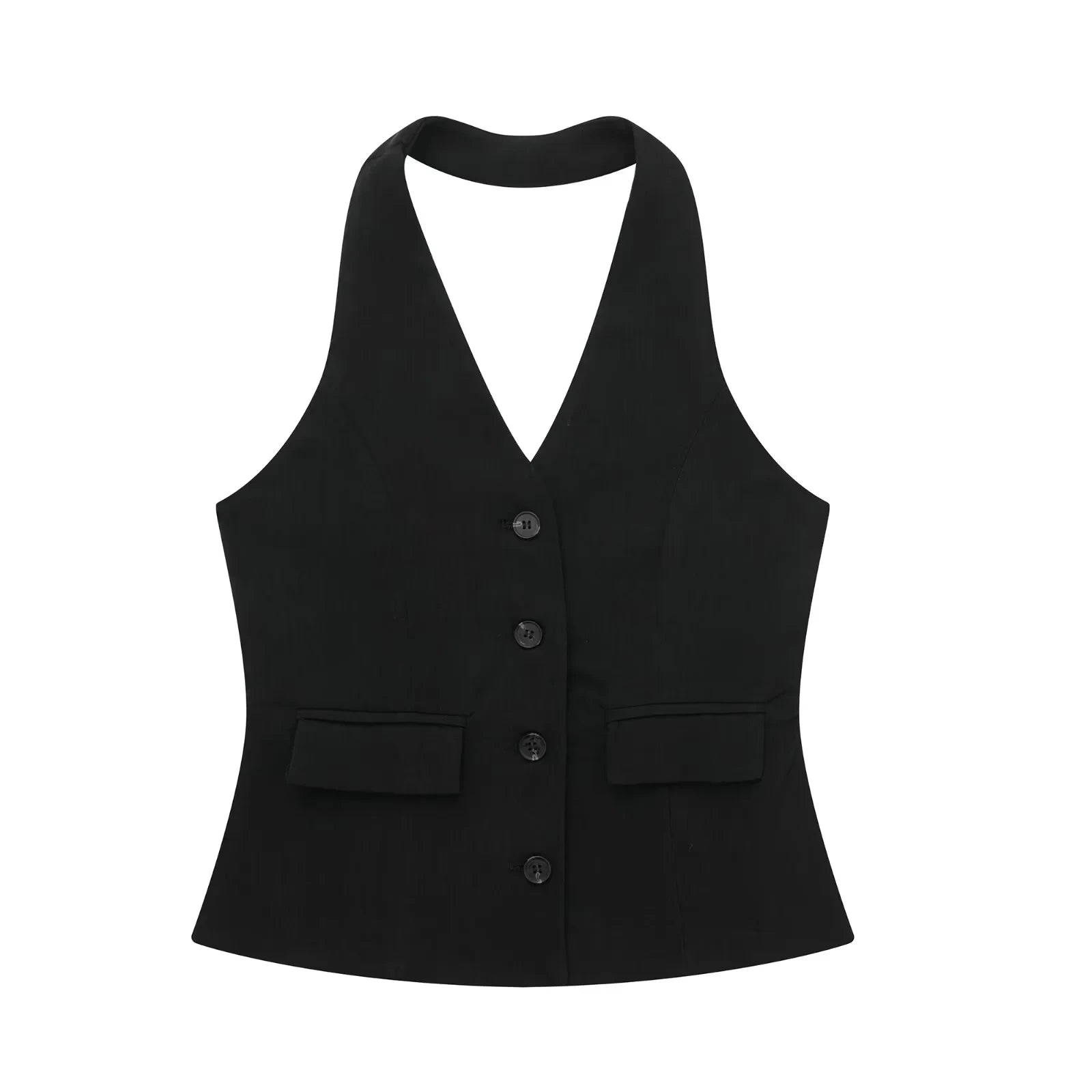 Dames Broekpak Halterstijl met Blazer 11