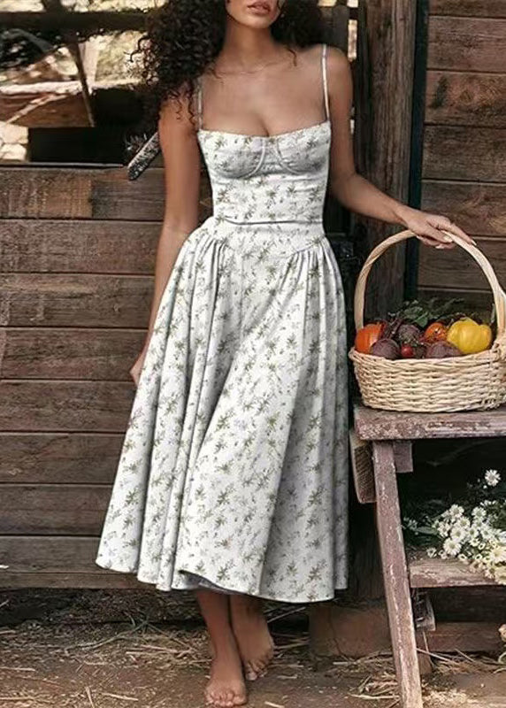 Dames Bustiertop met Grote Zoom en Print Zomerstijl 1