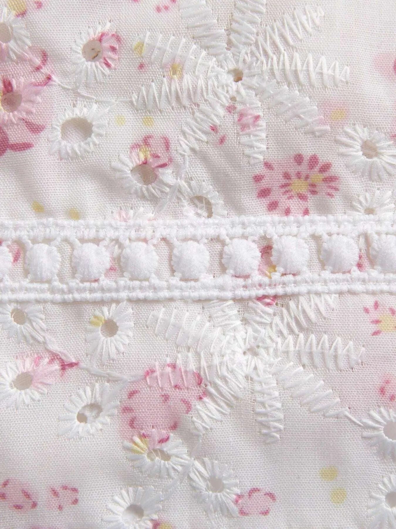 Dames Cami Top met Bloemenprint en Strik 3