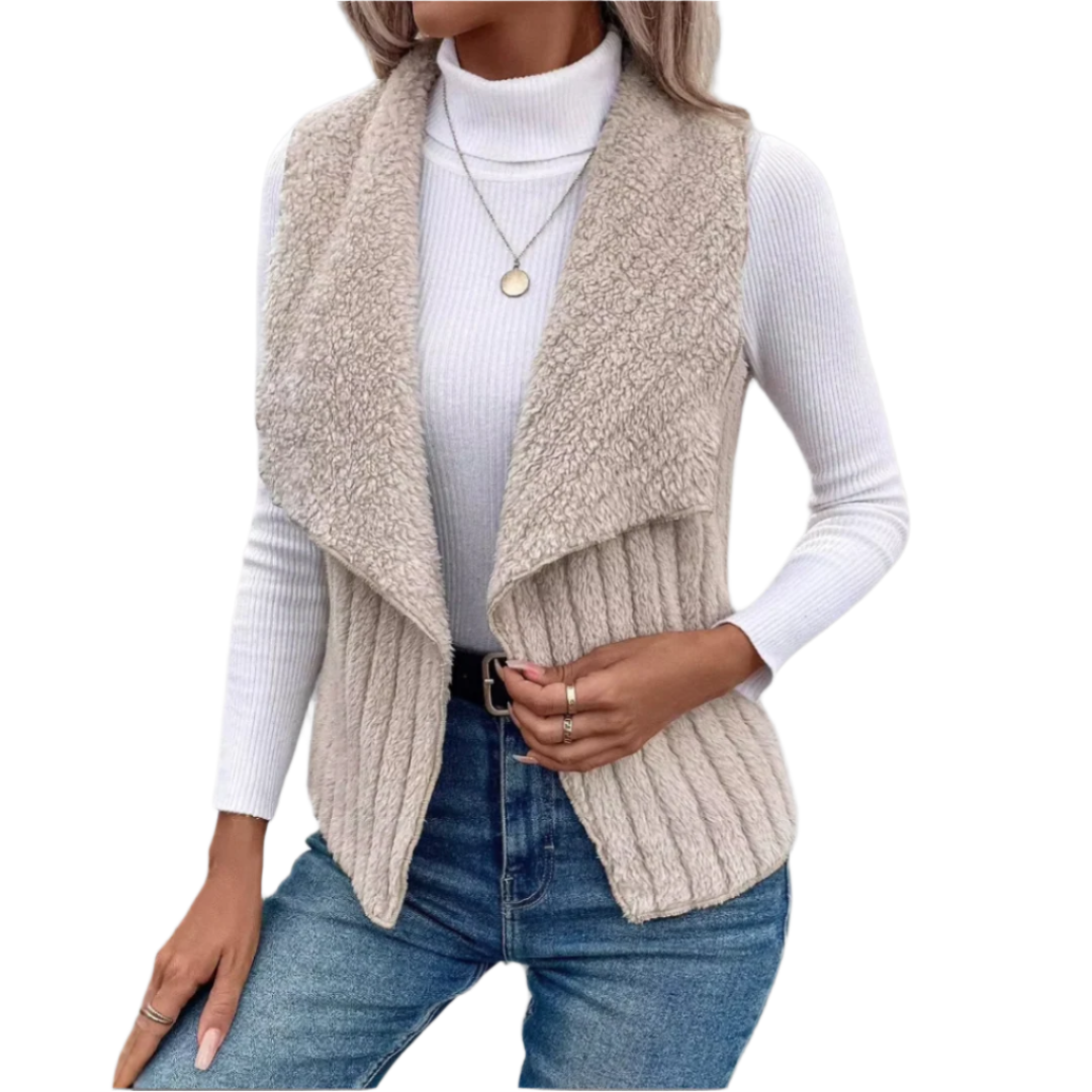 Dames Cardigan Casual Met Notch Kraag Zacht Materiaal 0